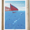 Poster bucear en Canarias poster Canarias