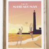 Poster de faro de Maspalomas puesta de sol Laminas de gran canaria