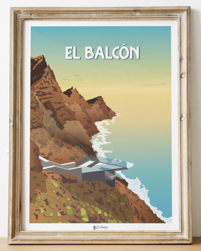 Poster de Aldea de san nicolas pueblo del noroeste de gran canaria en Canarias